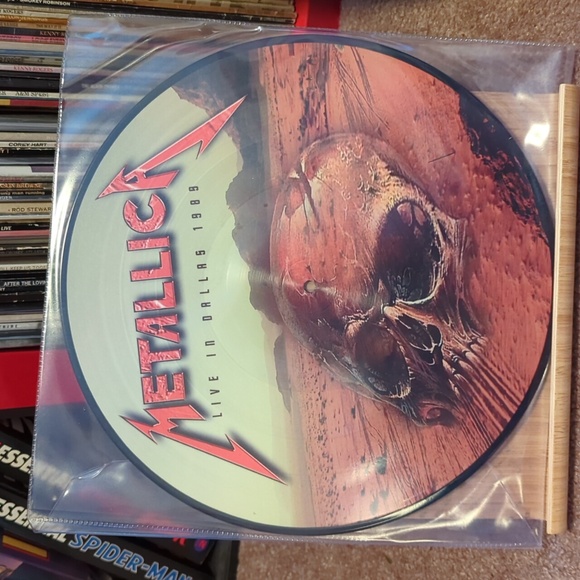 Other - Metallica - Live In Dallas '89 Picture Disc Vinyl Record